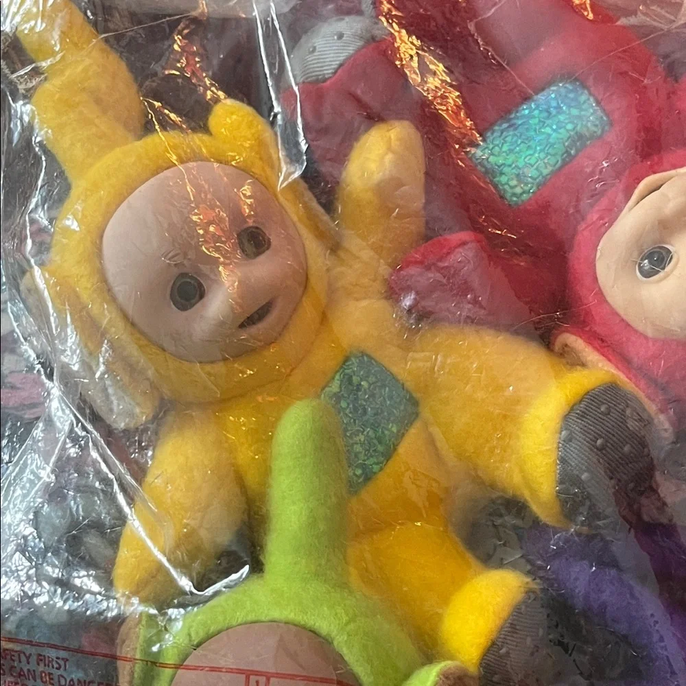 1996 Teletubbies Plush Set of 4 NWT Ragdoll- Golden Bear UK –